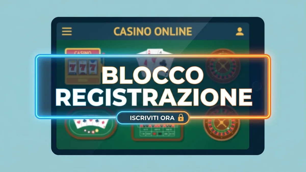 Registrazione con bonus